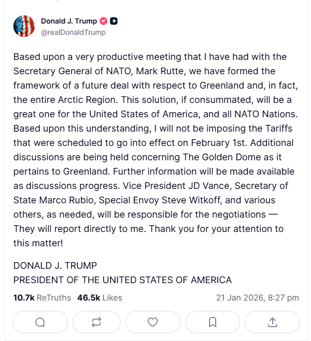 2026 01 21 TS Trump Nato Greenland